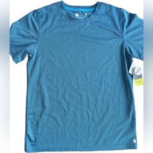 NWT- blue XERSION boys youth T-shirt size Large 14H-16H activewear